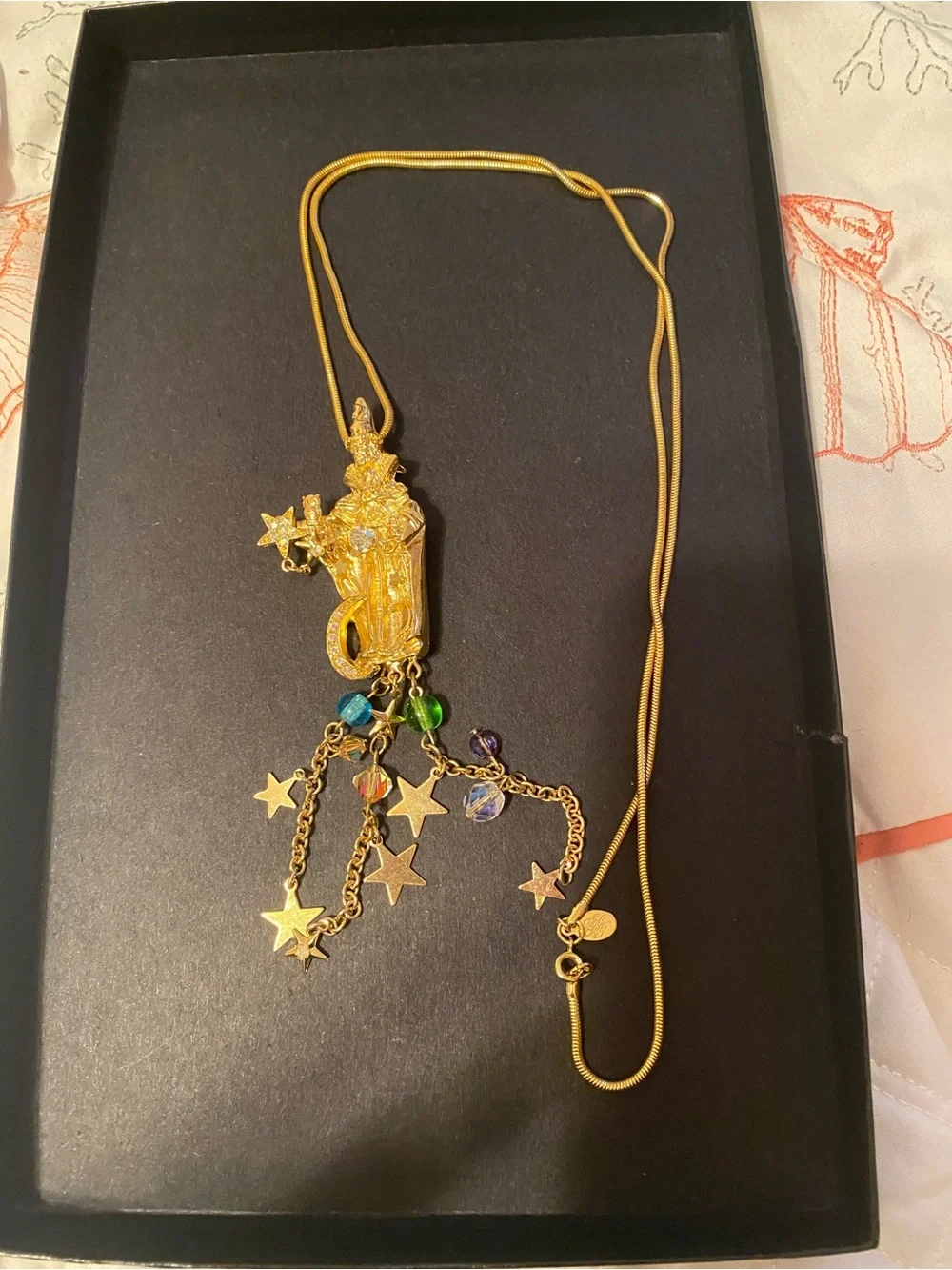 Kirk’s Folly Wizard Gold Star Charm Pendant Necklace - Women Jewelry